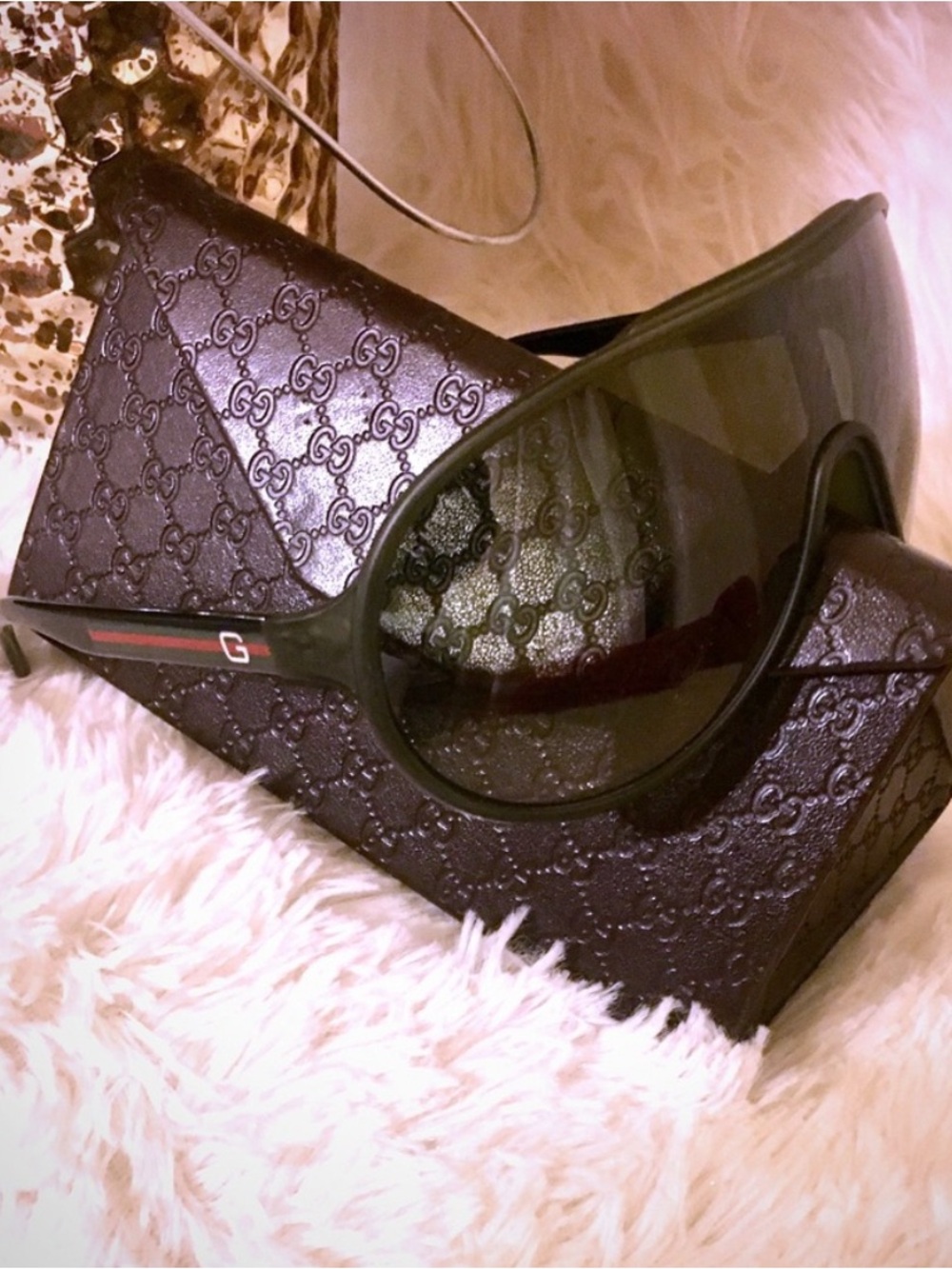 Authentic Gucci Sunglasses case (CASE ONLY)